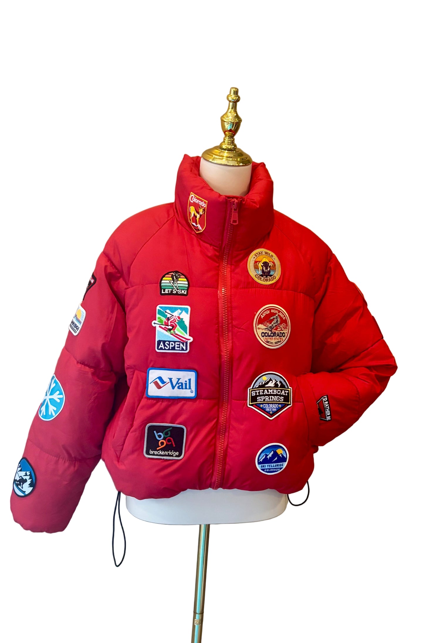 Reworked Ski Colorado Puffer Jacket