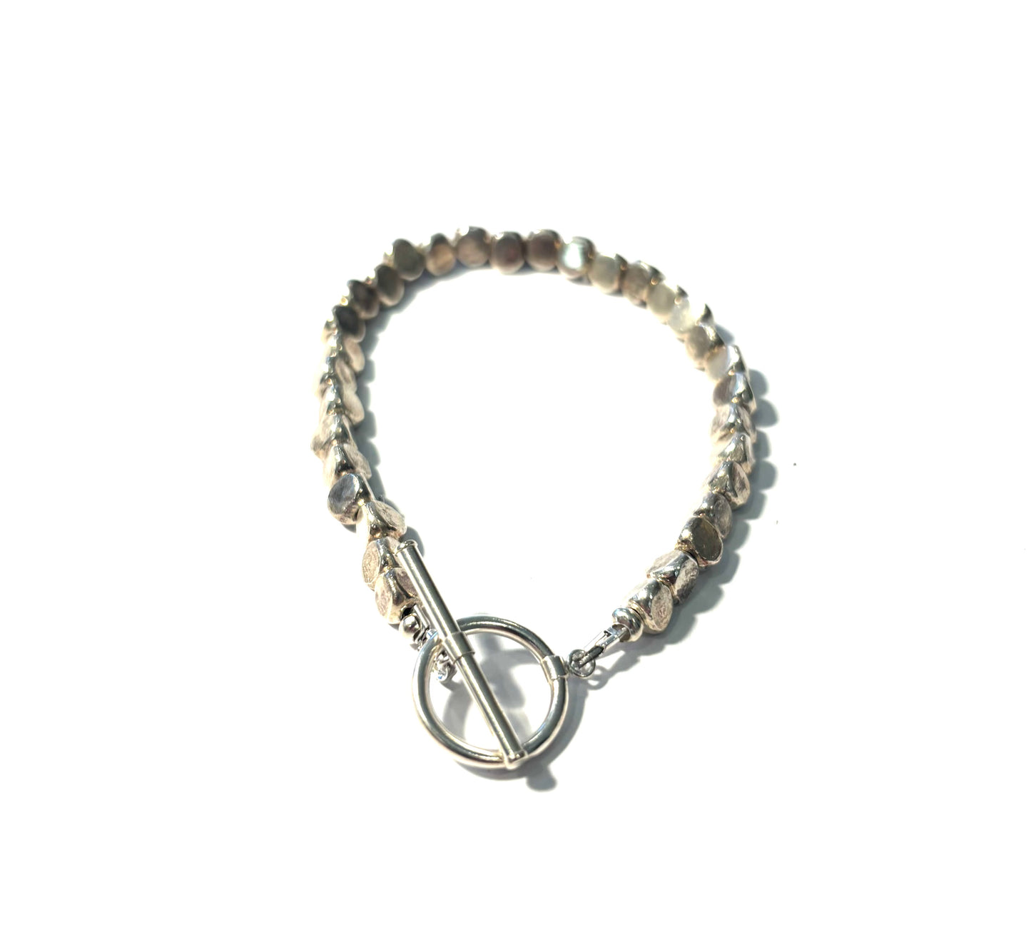 Thai Silver Beaded Bracelet