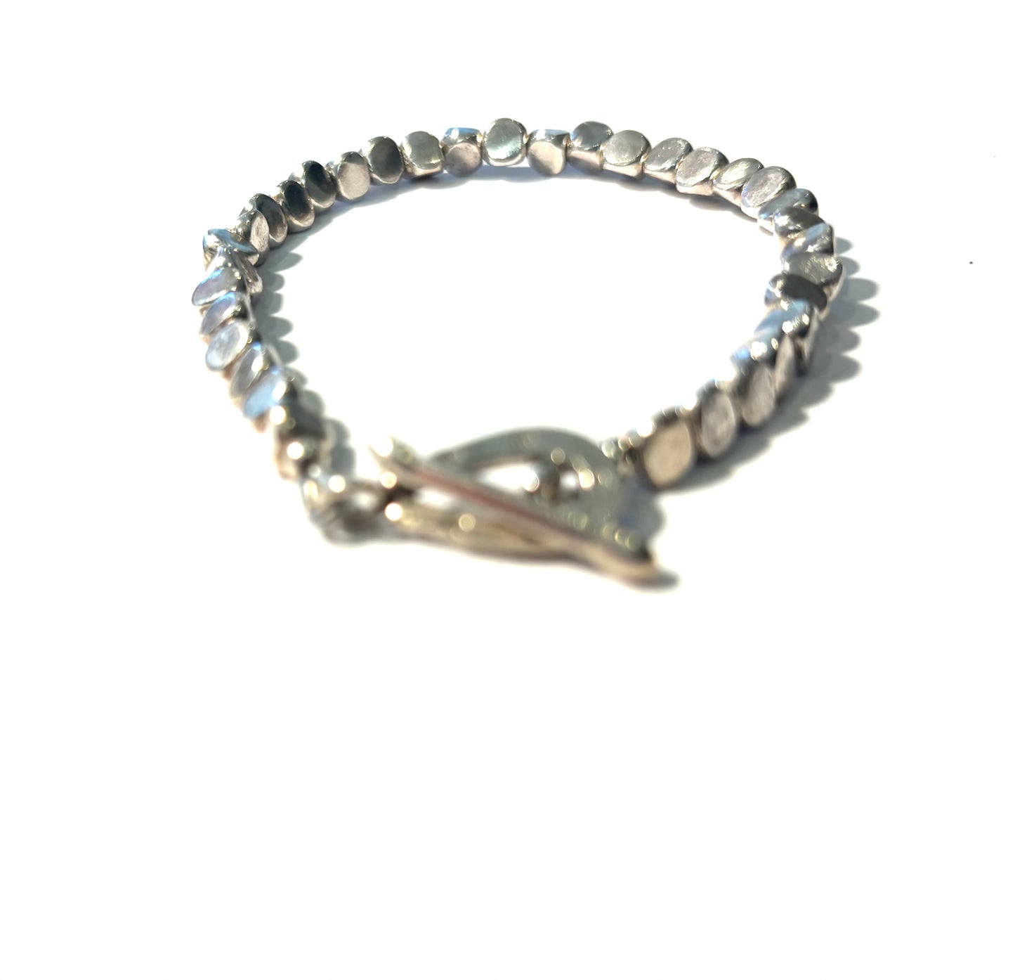 Thai Silver Beaded Bracelet