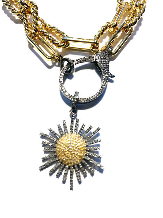 Glowing Sun Necklace
