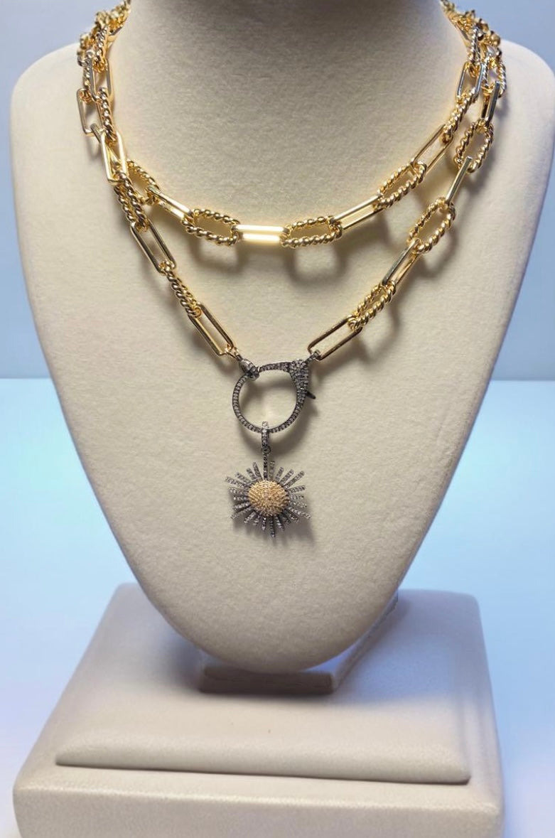 Glowing Sun Necklace