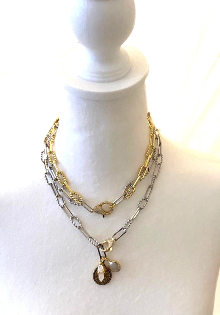 Prayers and Pearls Necklace