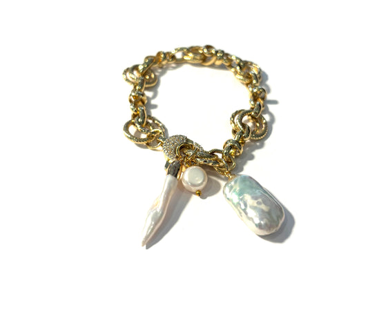 Baroque Charm Bracelet