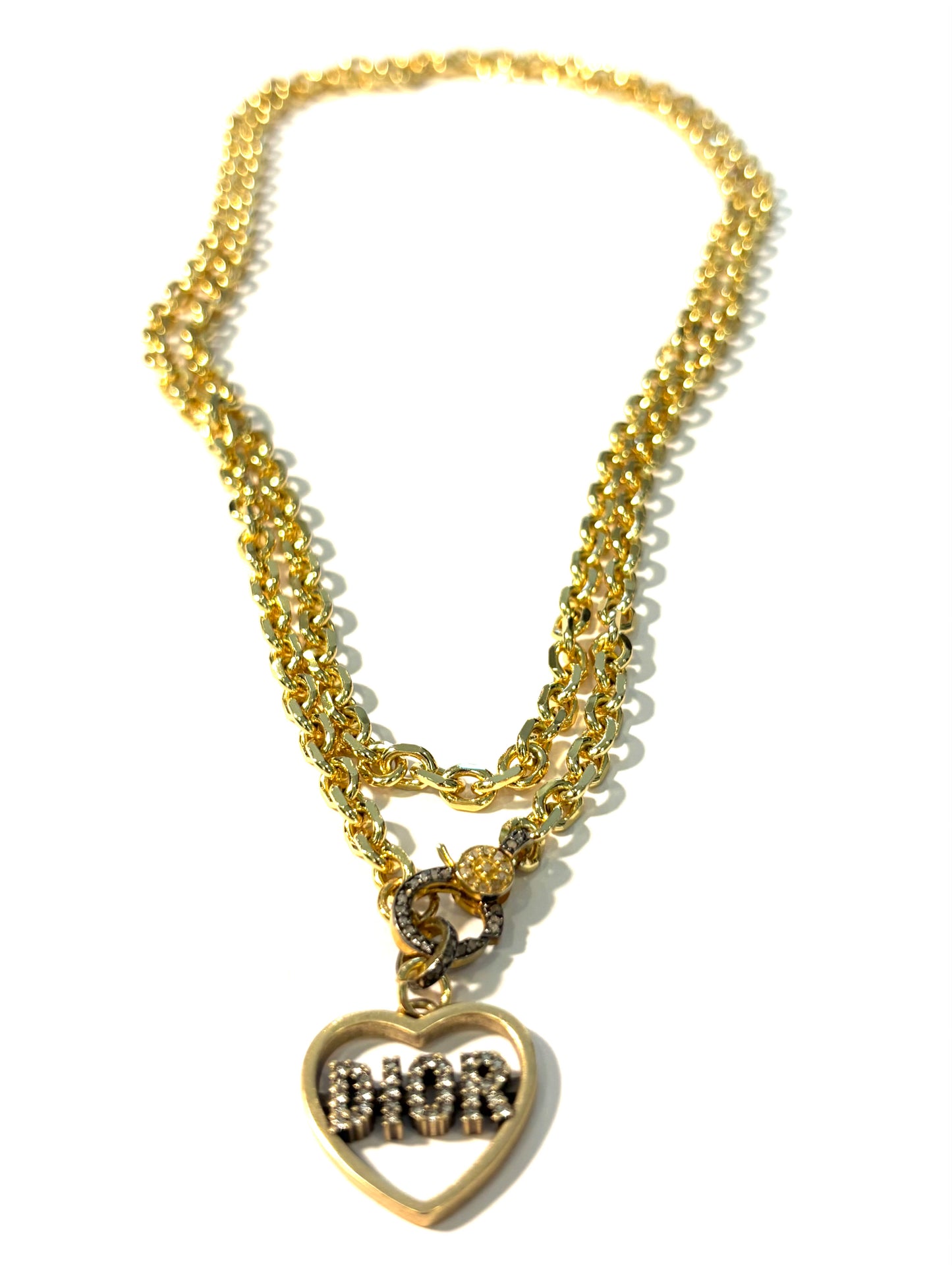 Repurposed Double Wrap Necklace