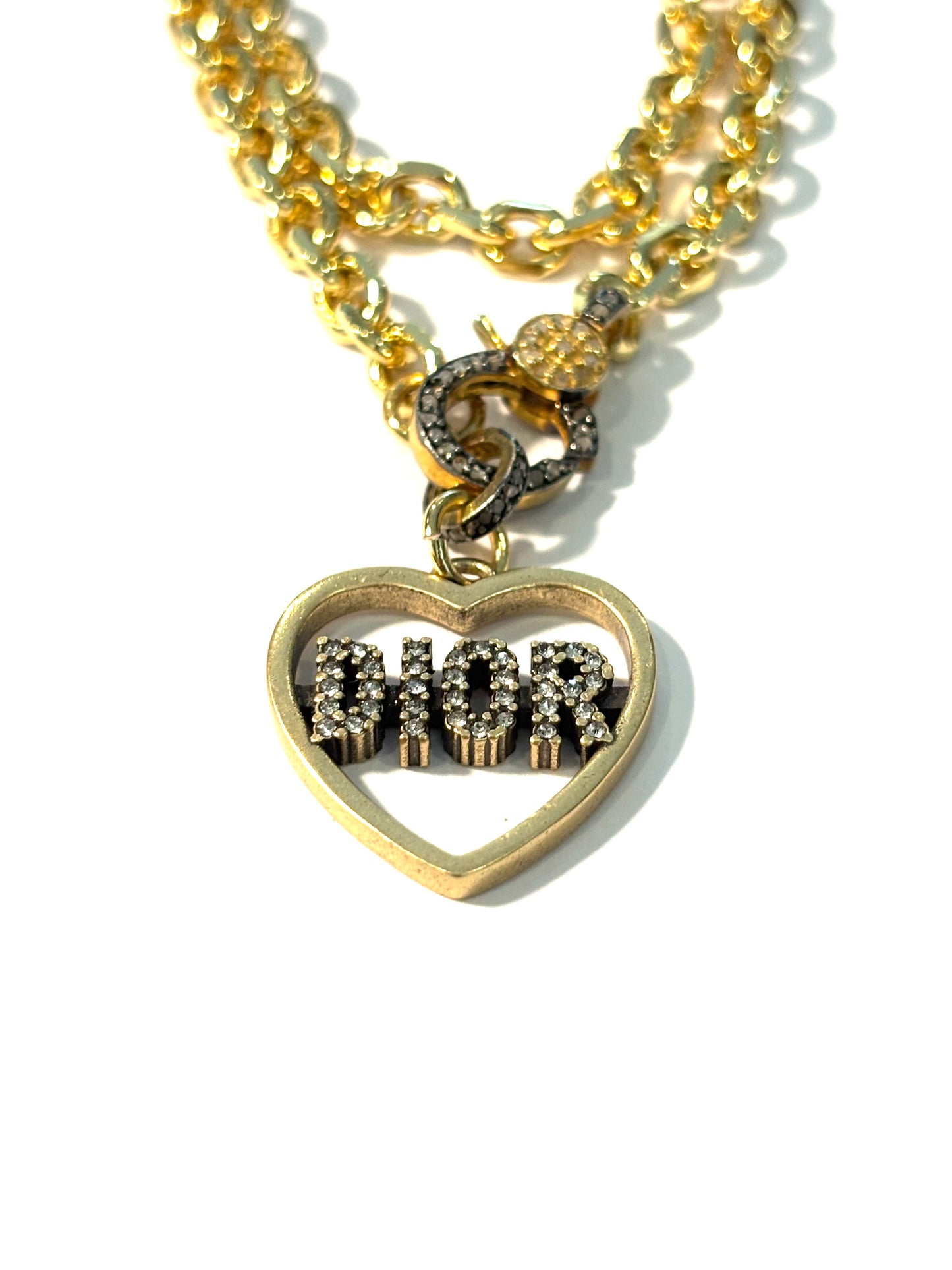 Repurposed Double Wrap Necklace