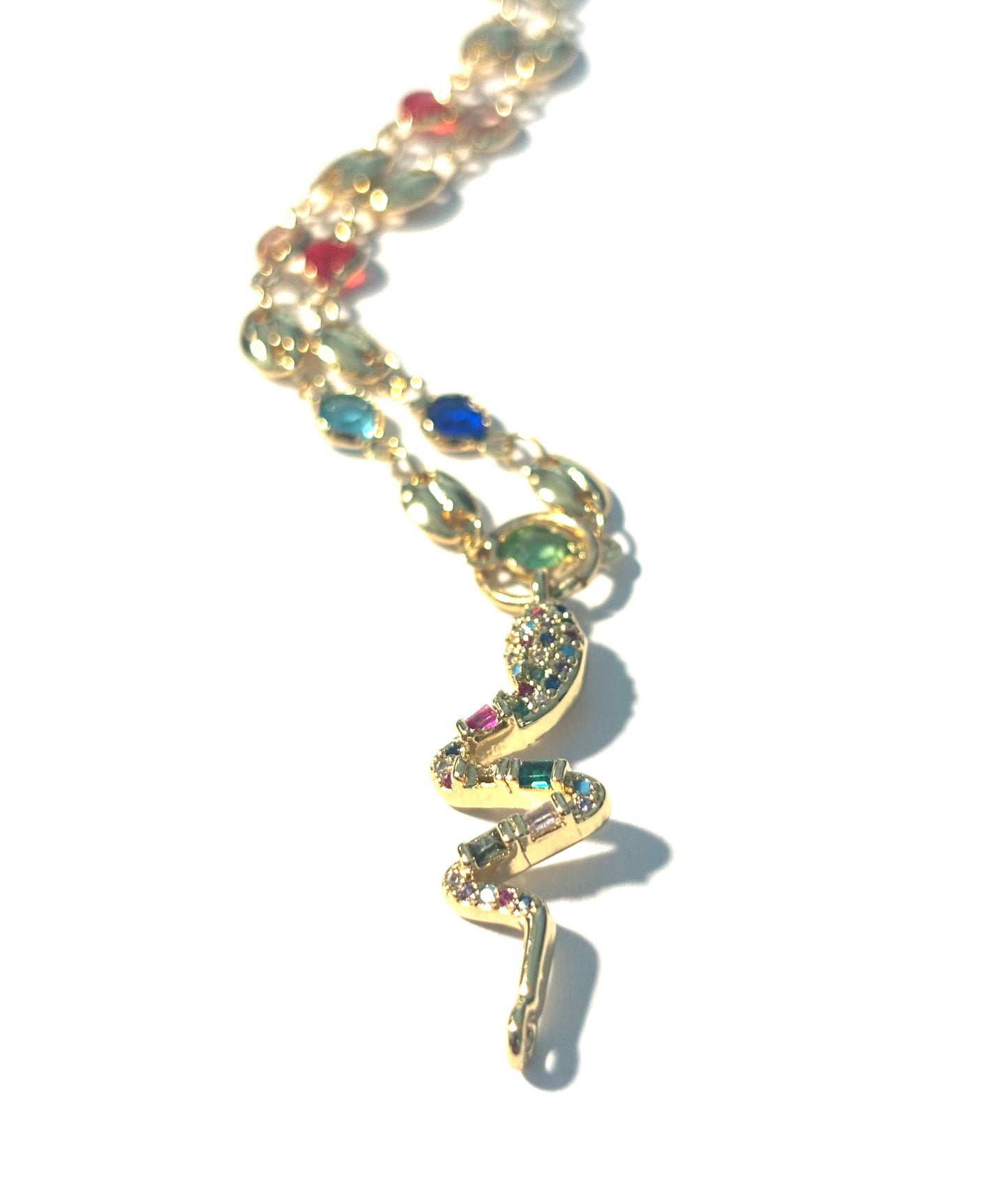 Colorful Snake Necklace
