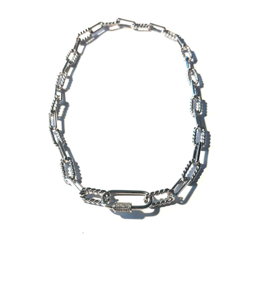 Chunky Paperclip Necklace