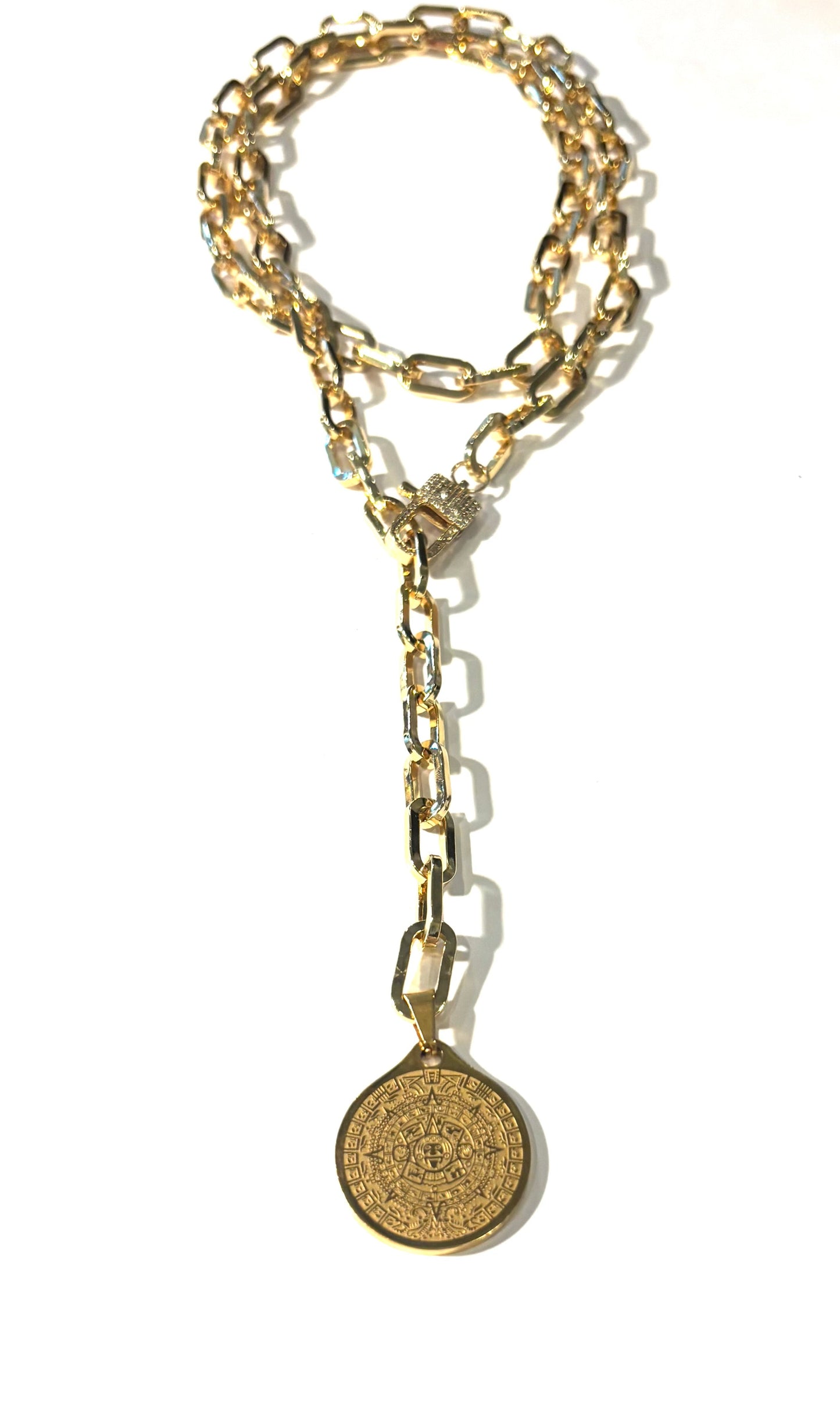 Chunky Paperclip Necklace