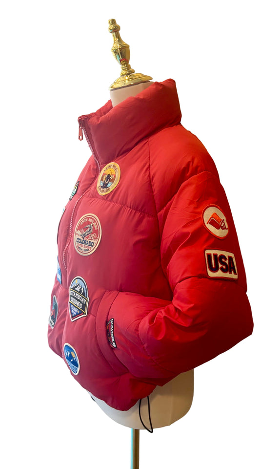 Reworked Ski Colorado Puffer Jacket