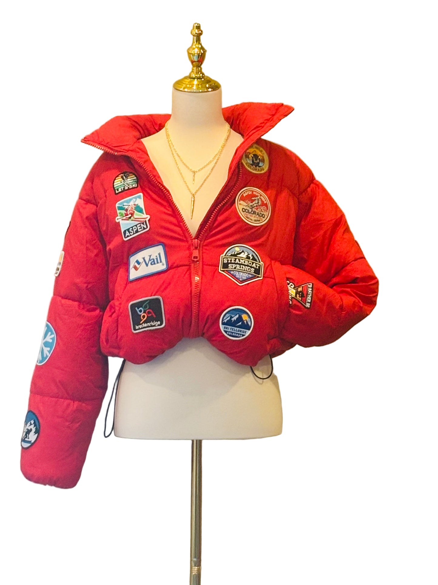 Reworked Ski Colorado Puffer Jacket