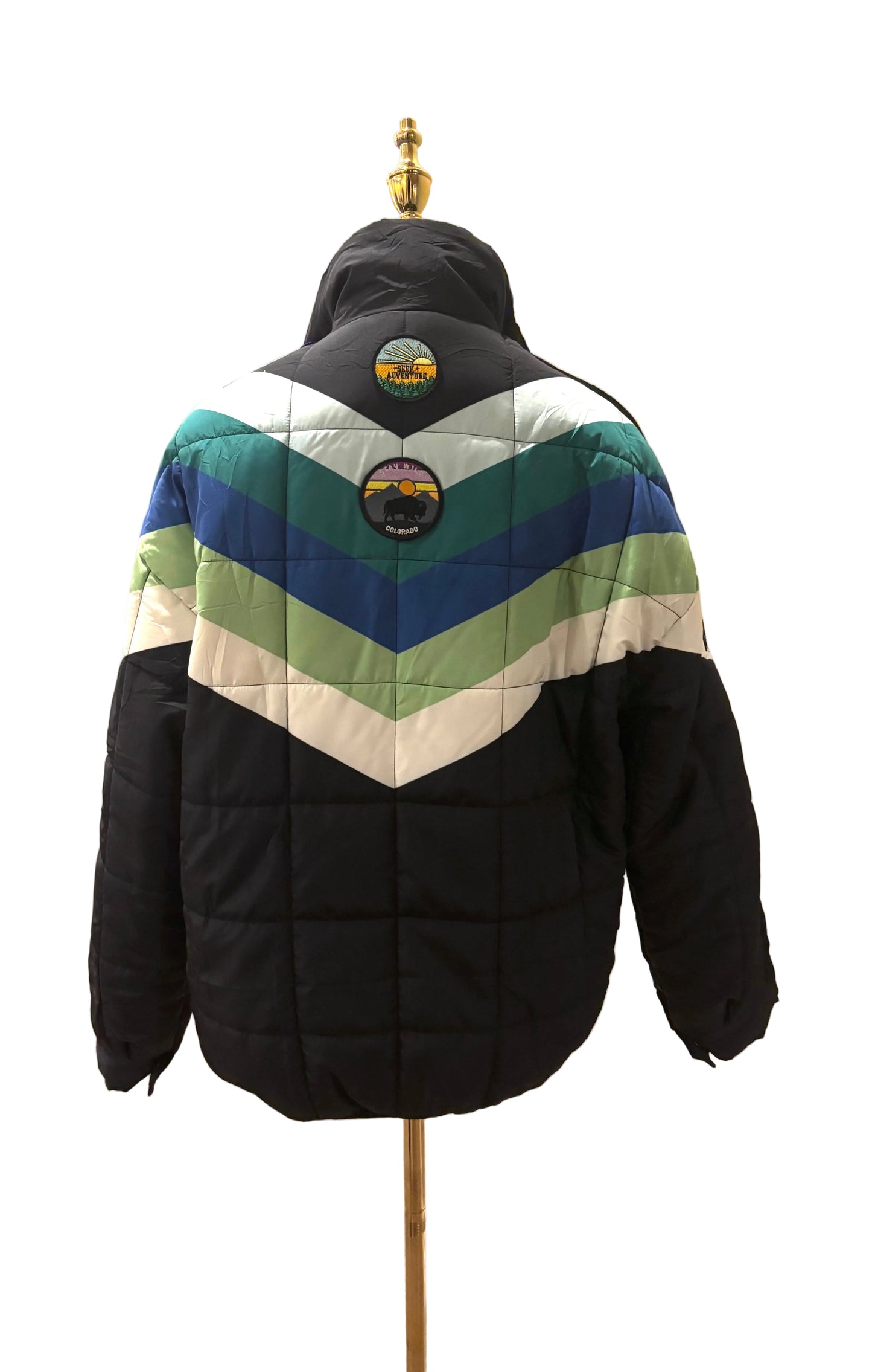 Reworked Ski Colorado Puffer Jacket
