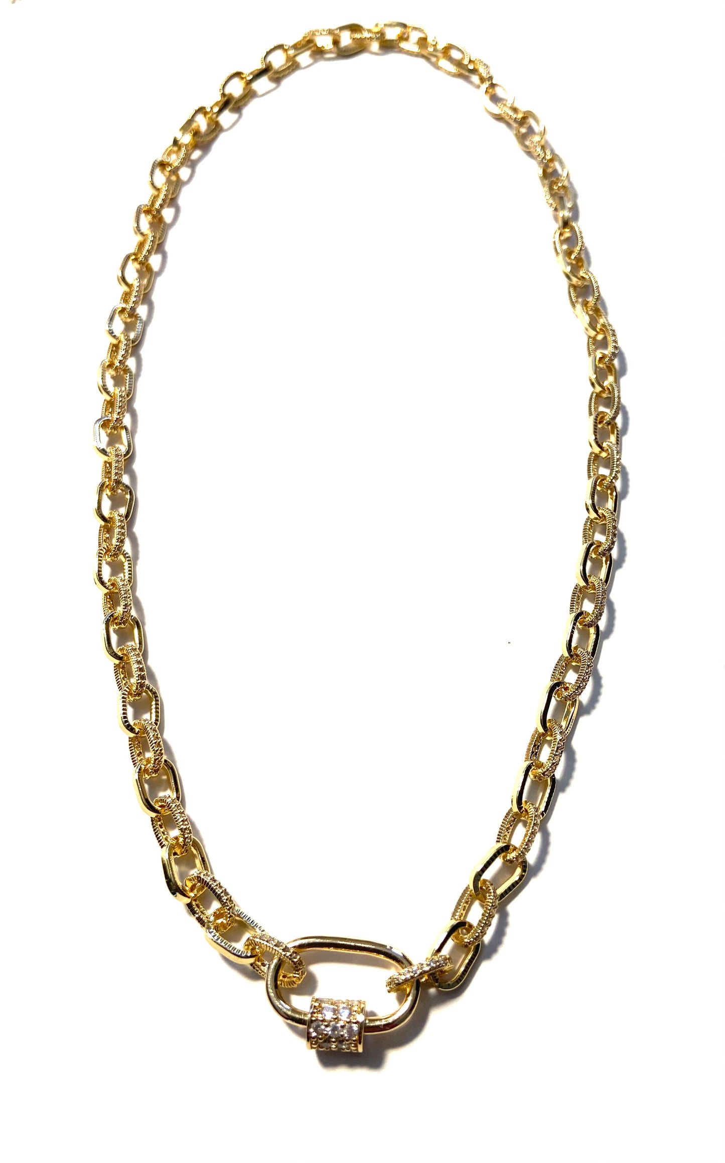 A Little Sparkle Layering Chain Necklace