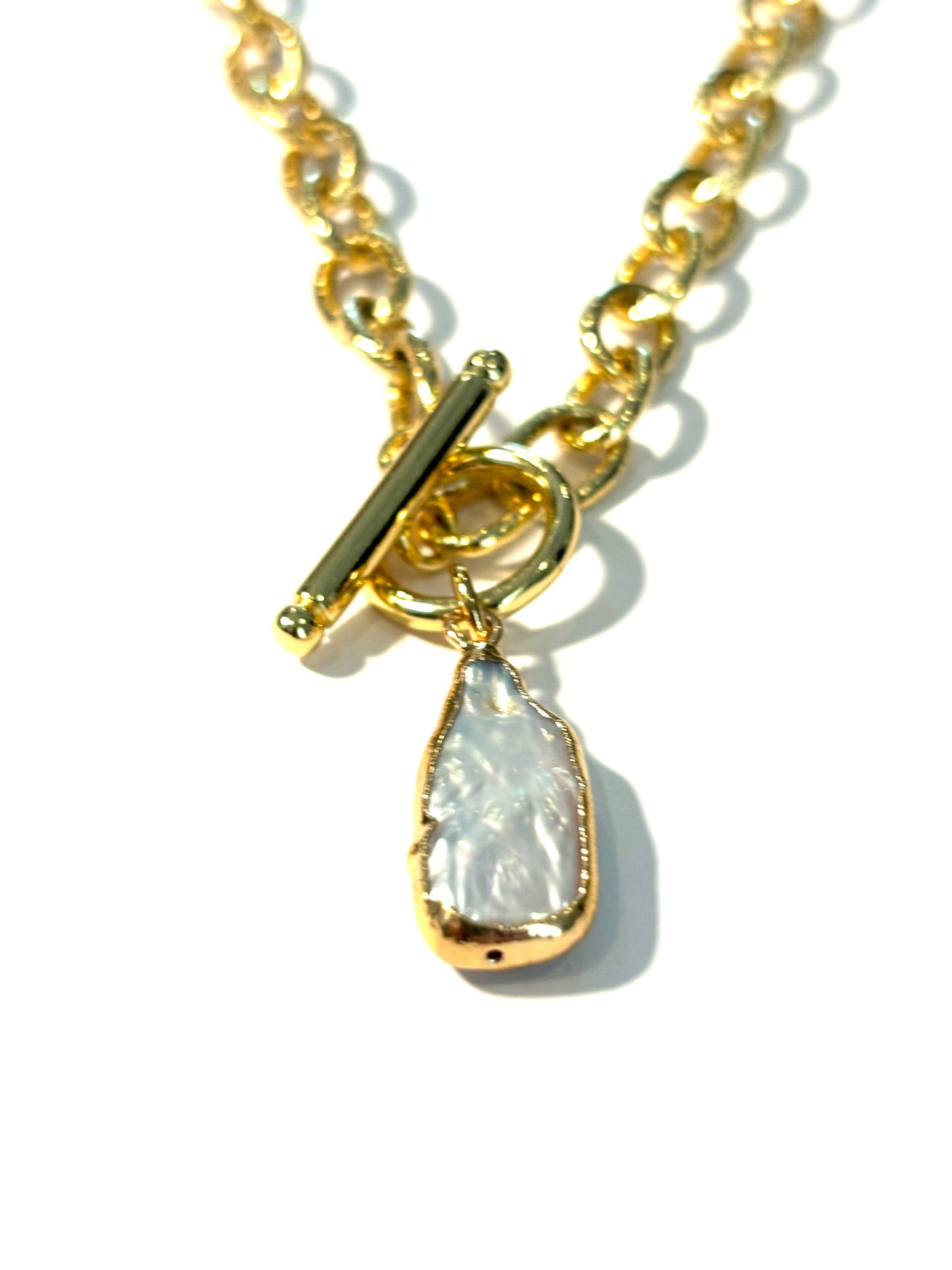 Baroque Pearl Cham Necklace