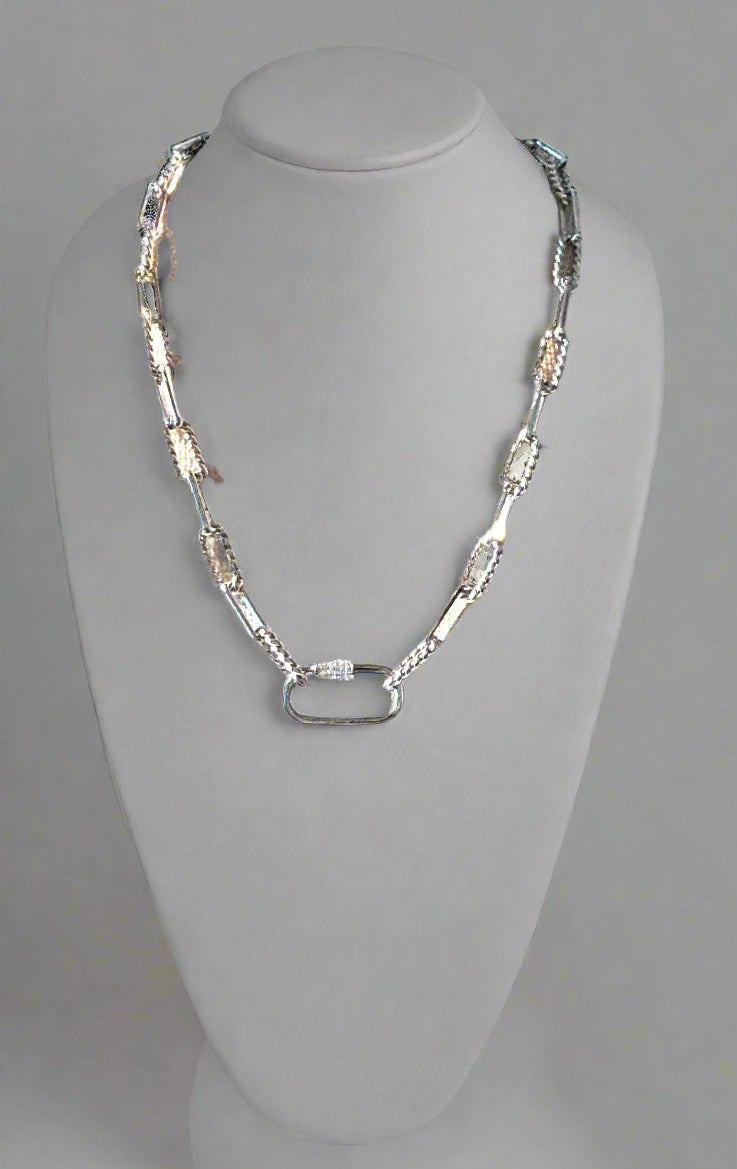 Chunky Paperclip Necklace