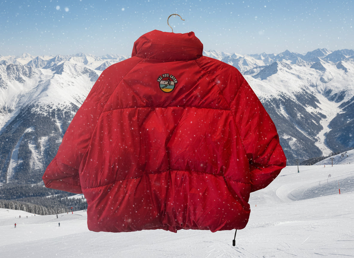 Reworked Ski Colorado Puffer Jacket