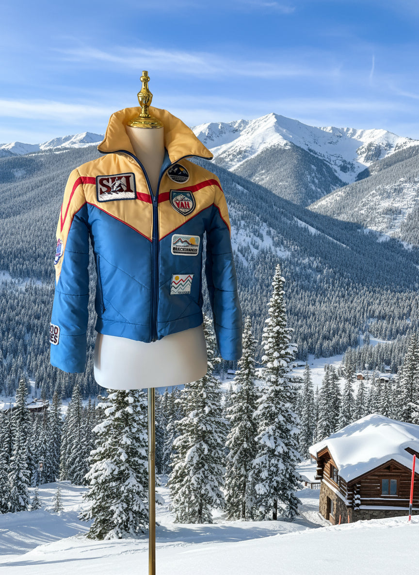 Vintage Reworked Ski Colorado Puffer Jacket