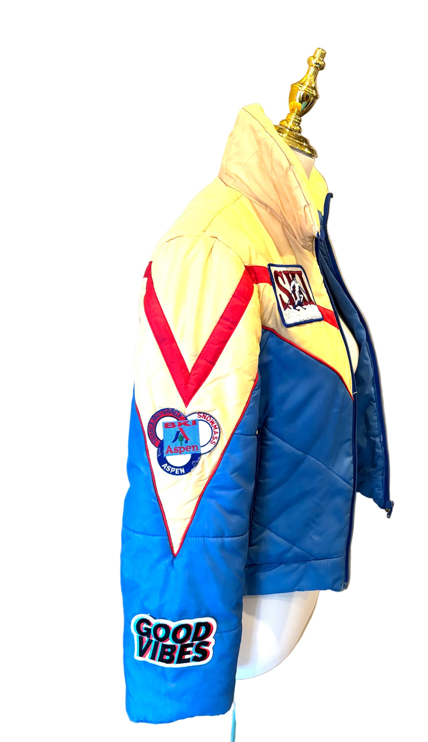 Vintage Reworked Ski Colorado Puffer Jacket