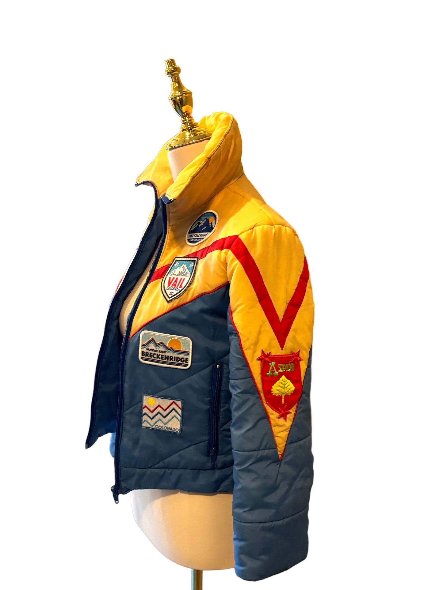 Vintage Reworked Ski Colorado Puffer Jacket