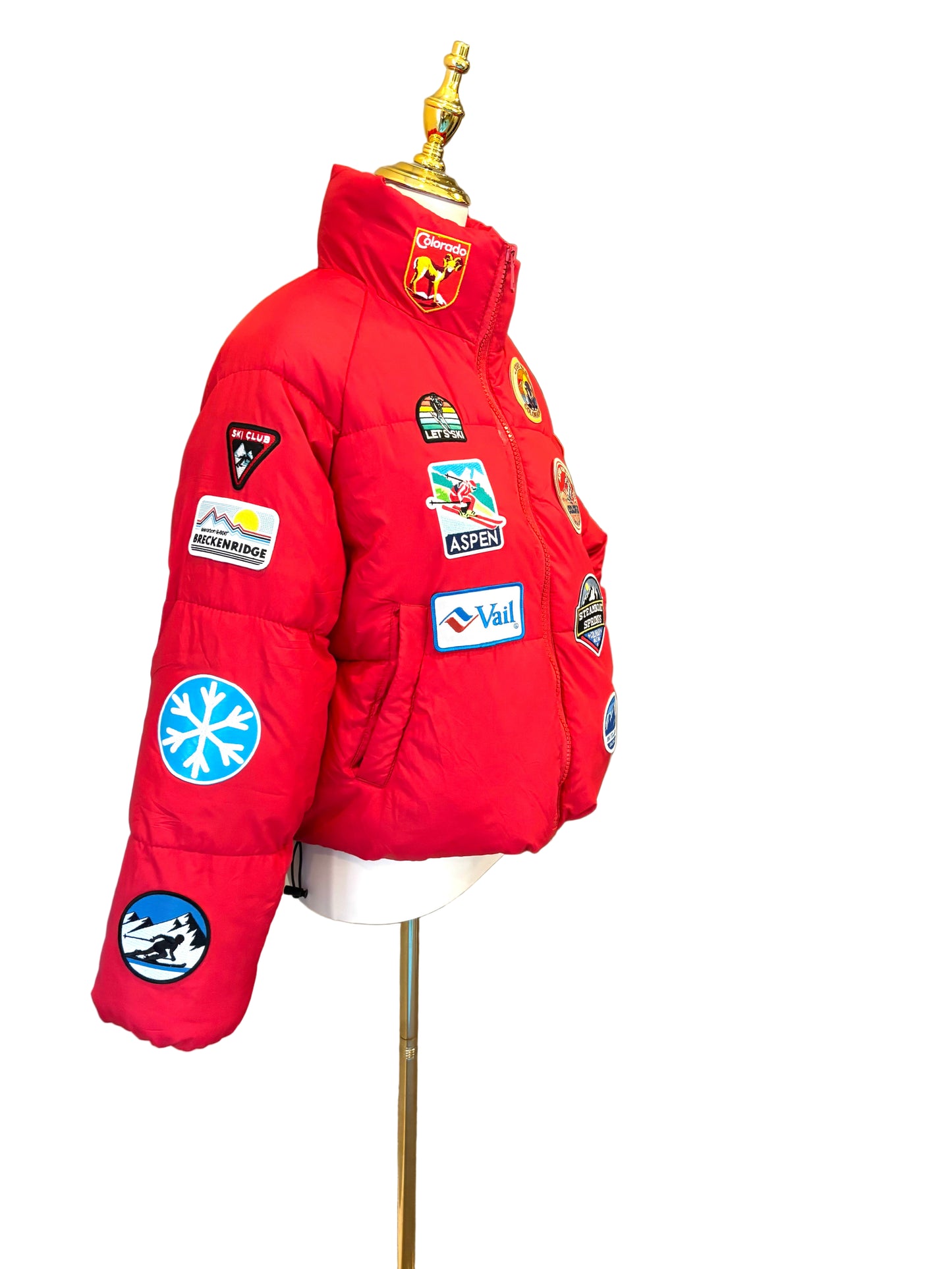 Reworked Ski Colorado Puffer Jacket