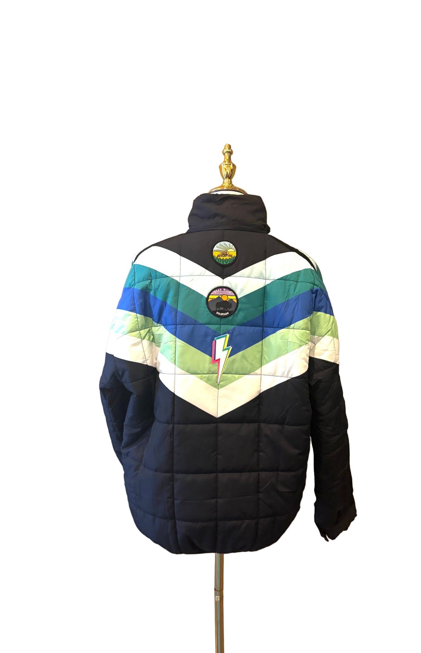 Reworked Ski Colorado Puffer Jacket