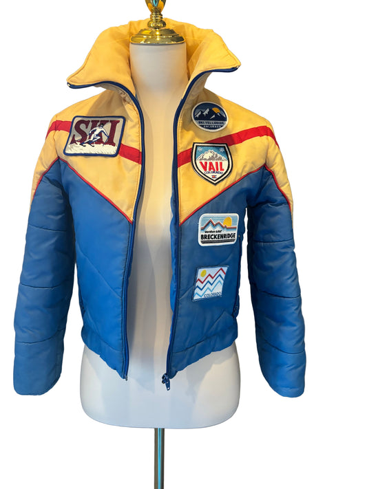 Reworked Vintage Ski Colorado Puffer Jacket